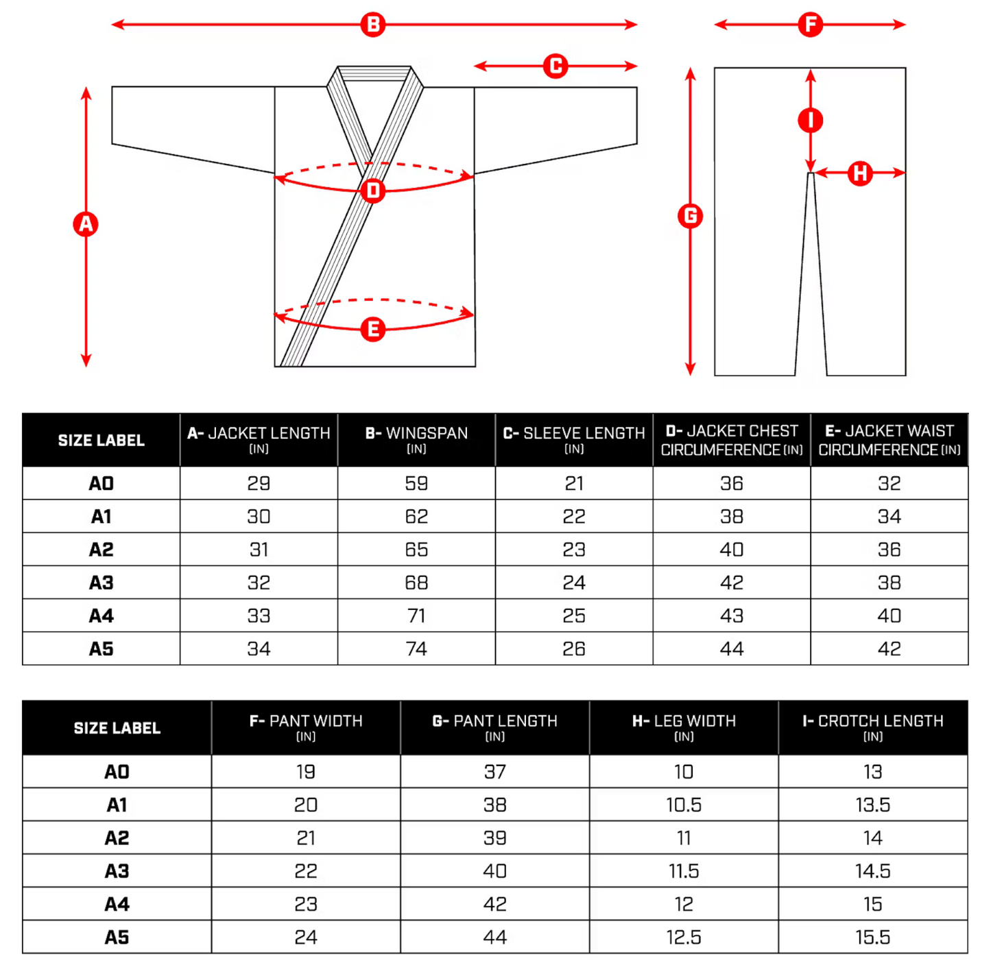 Hayabusa Lightweight Jiu Jitsu Gi