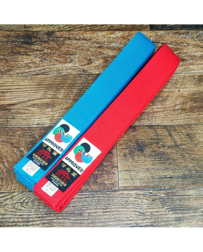 WKF approved Kumite Belt Red 280