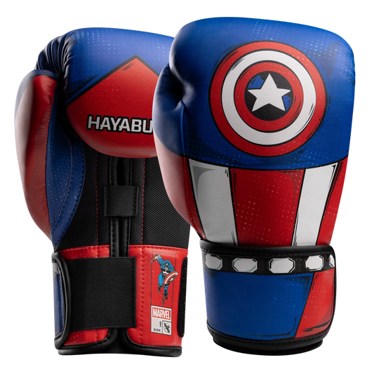 Hayabusa Guantes de Boxeo Marvel Capitán América