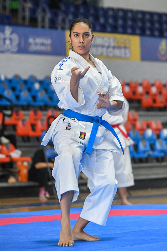 Daedo KATA 1158 Karategi COMPETITION PRO BUNKAI SET 2 Chaquetas 1 Pantalón