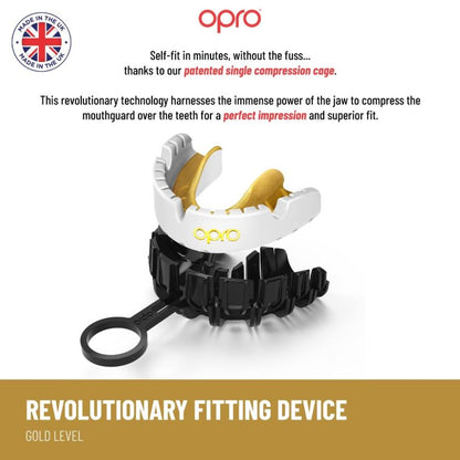 Opro Bucal Self-Fit Gold Braces